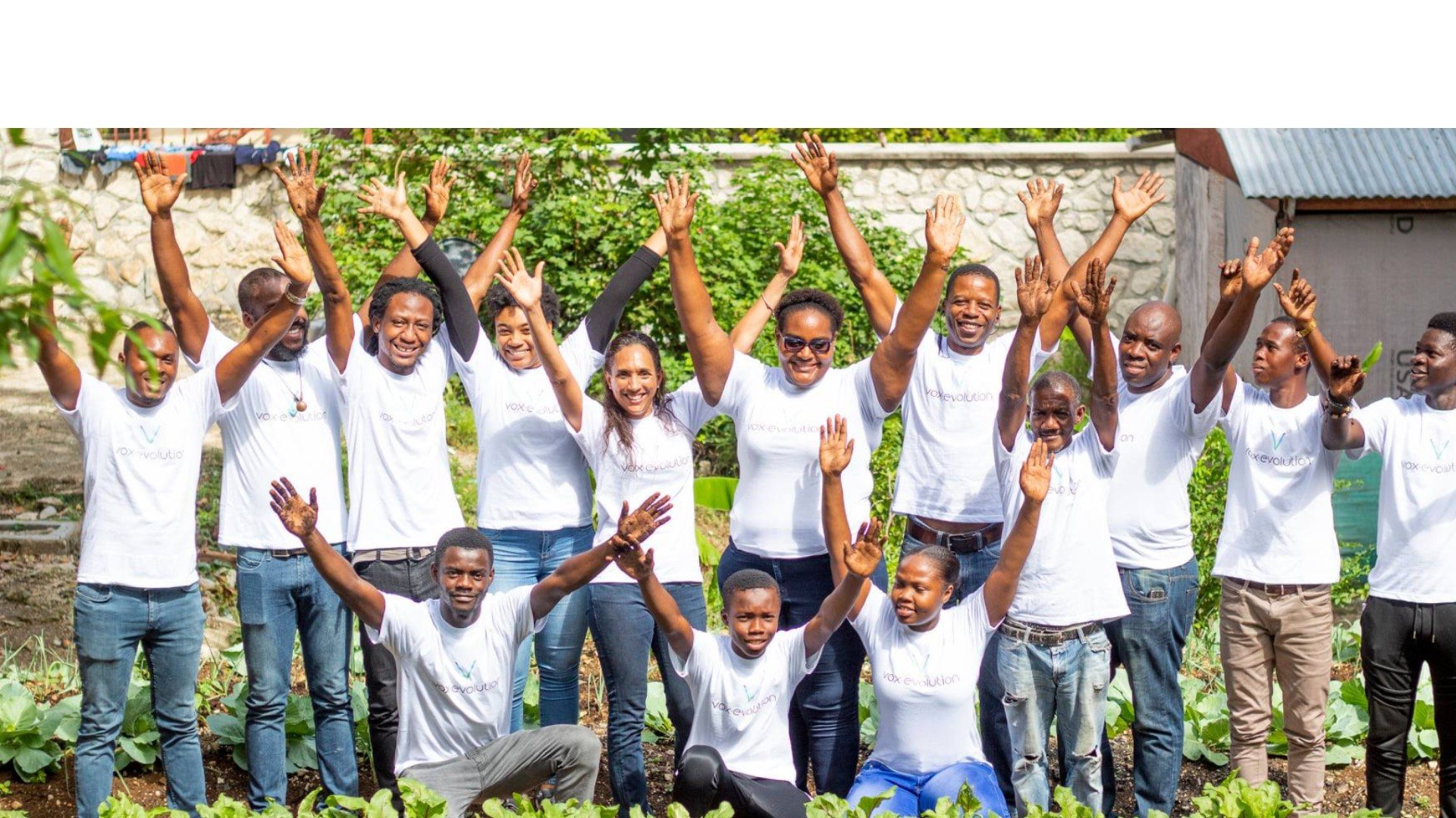 Equipe de Vox Evolution - Jardin de Christ Haïti - Sustainability